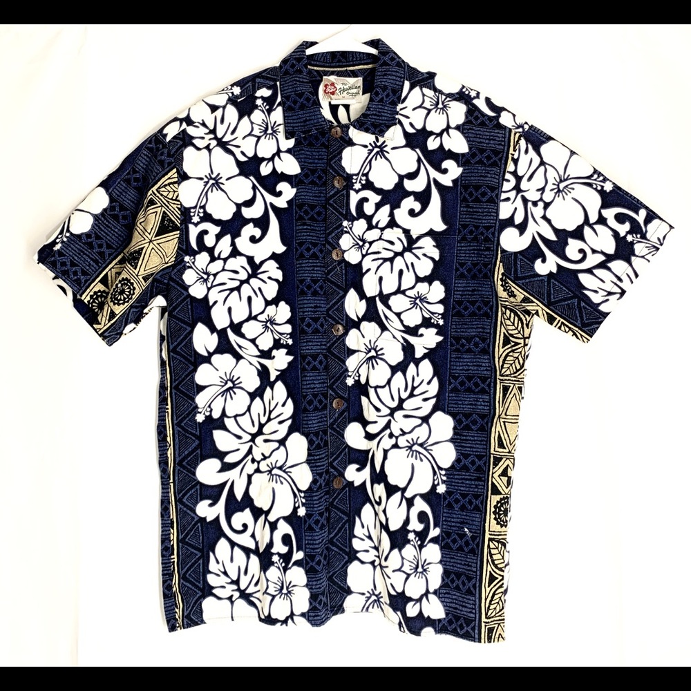 Hilo Hattie Mens Hawaiian Original Aloha Floral M